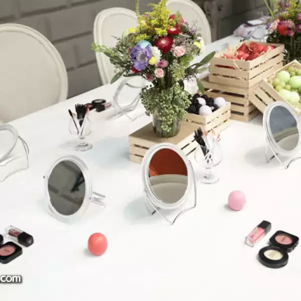 Cada invitada tenía su kit para probar los productos