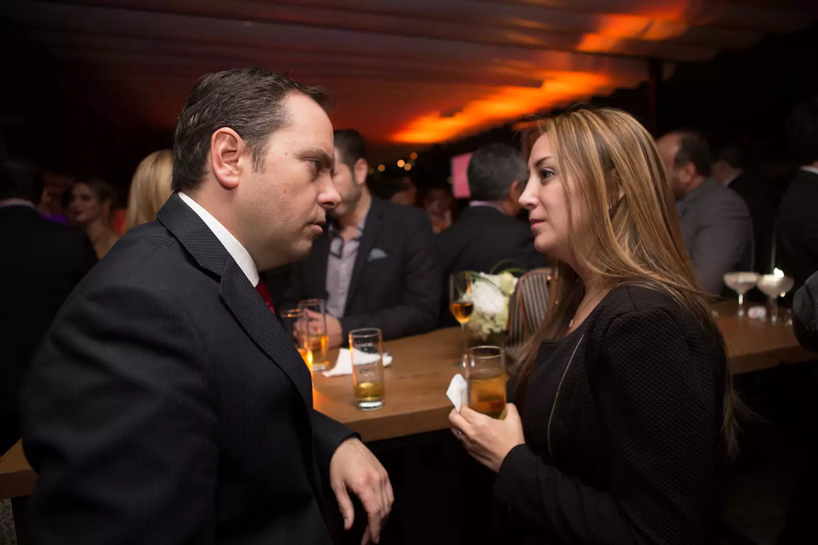 Coctel del 25 aniversario de México Asistencia