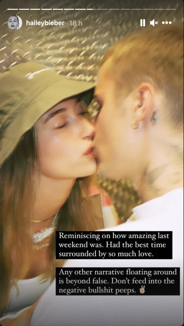 Hailey y Justin Bieber