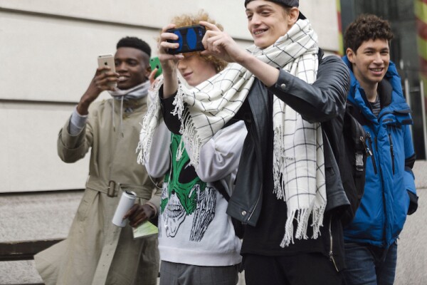 Street Style - London Collections Men AW16