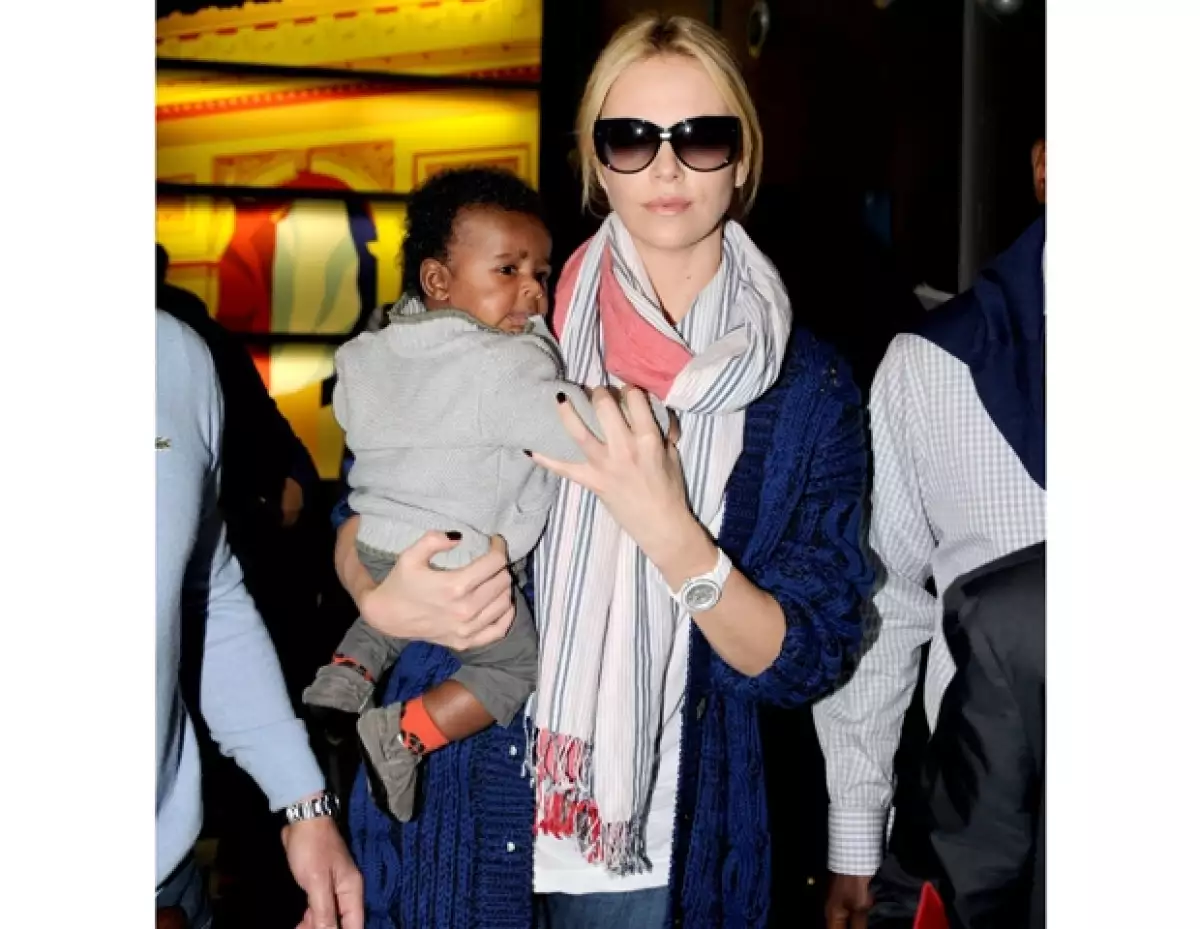 Esta es la primera vez que es captado el rostro del pequeño Jackson.