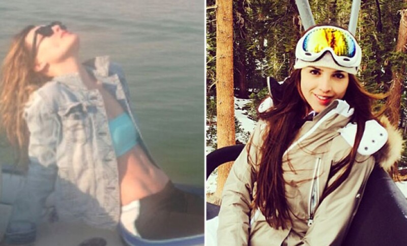 Ambas guapas y talentosas no piensan dos veces en ocupar parte de sus vacaciones en realizar este tipo de deportes.