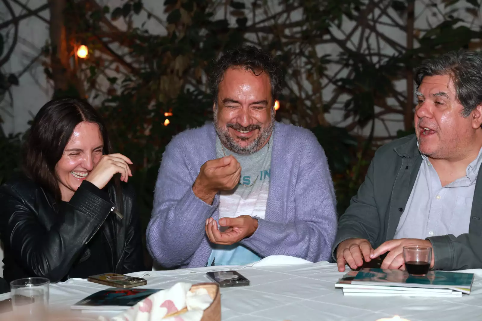 Ana Lorenzana,  Juan Carlos Campos y Rulo