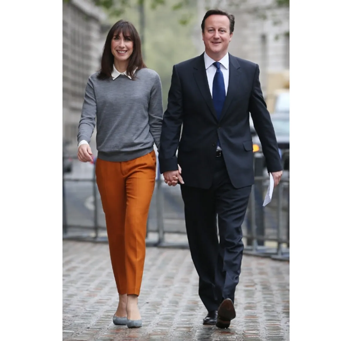 Samantha y David Cameron se conocieron en la adolescencia.