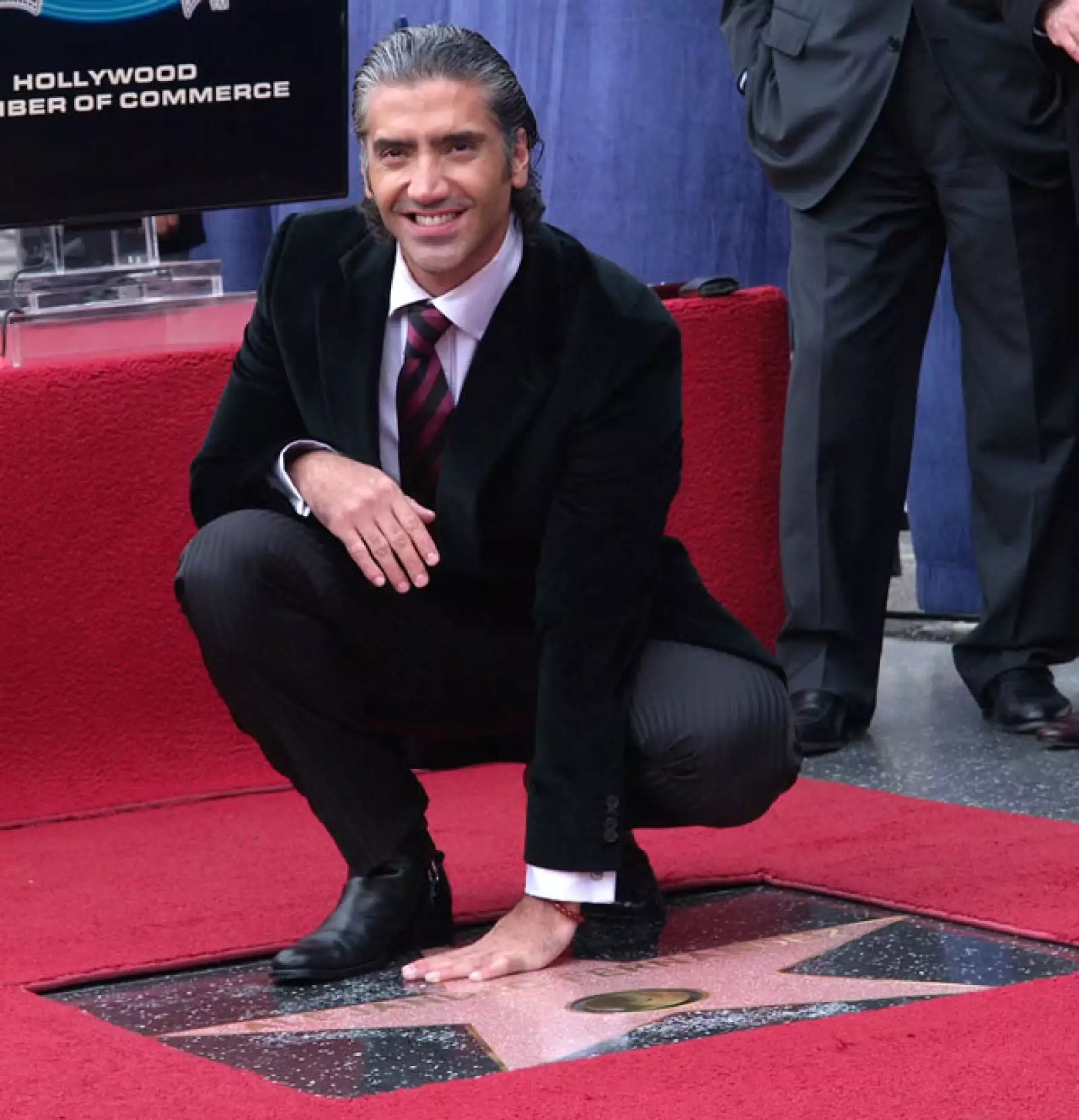 En 2005 cuando develó su estrella en el Paseo de la Fama de Hollywood.