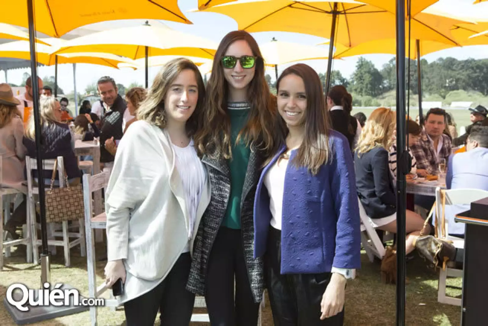 María Alonso, Andrea Vila e Isabel Orozco