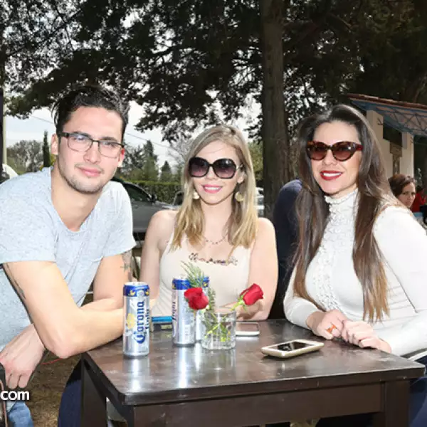 Alejandro Sosa, Mariana Aguilar y Diana Martínez