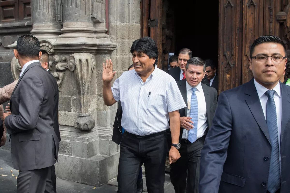 evo morales mexico