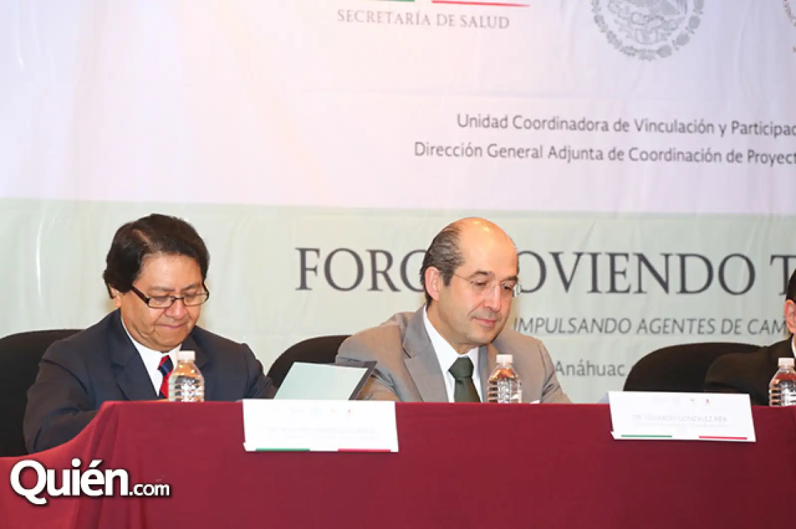 Abelardo Meneses y Eduardo González Pier