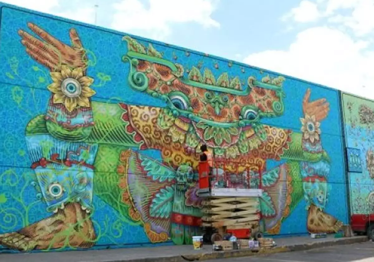 mural-central de abasto