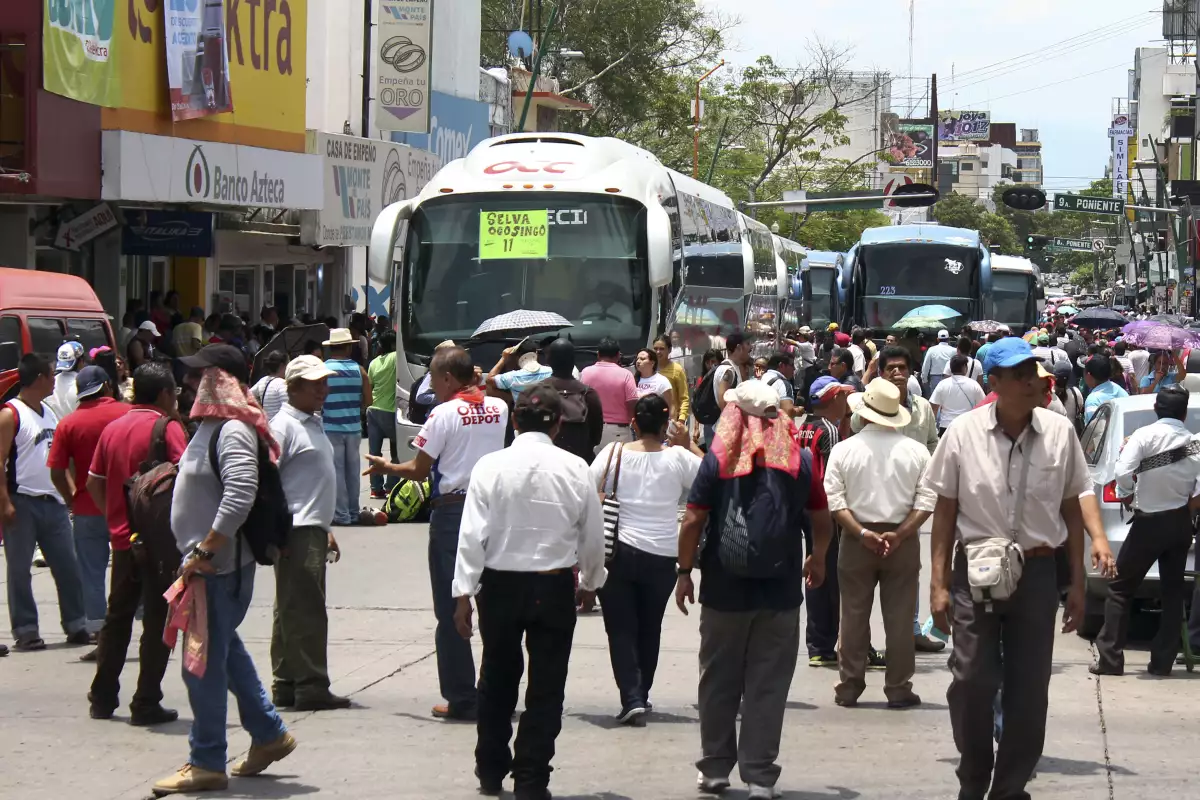 Este jueves llegaron más manifestantes a la CDMX.