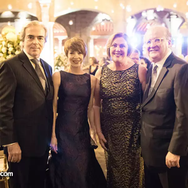 Lorenzo Lazo, Edith González, Elena Cepeda y Graco Ramírez