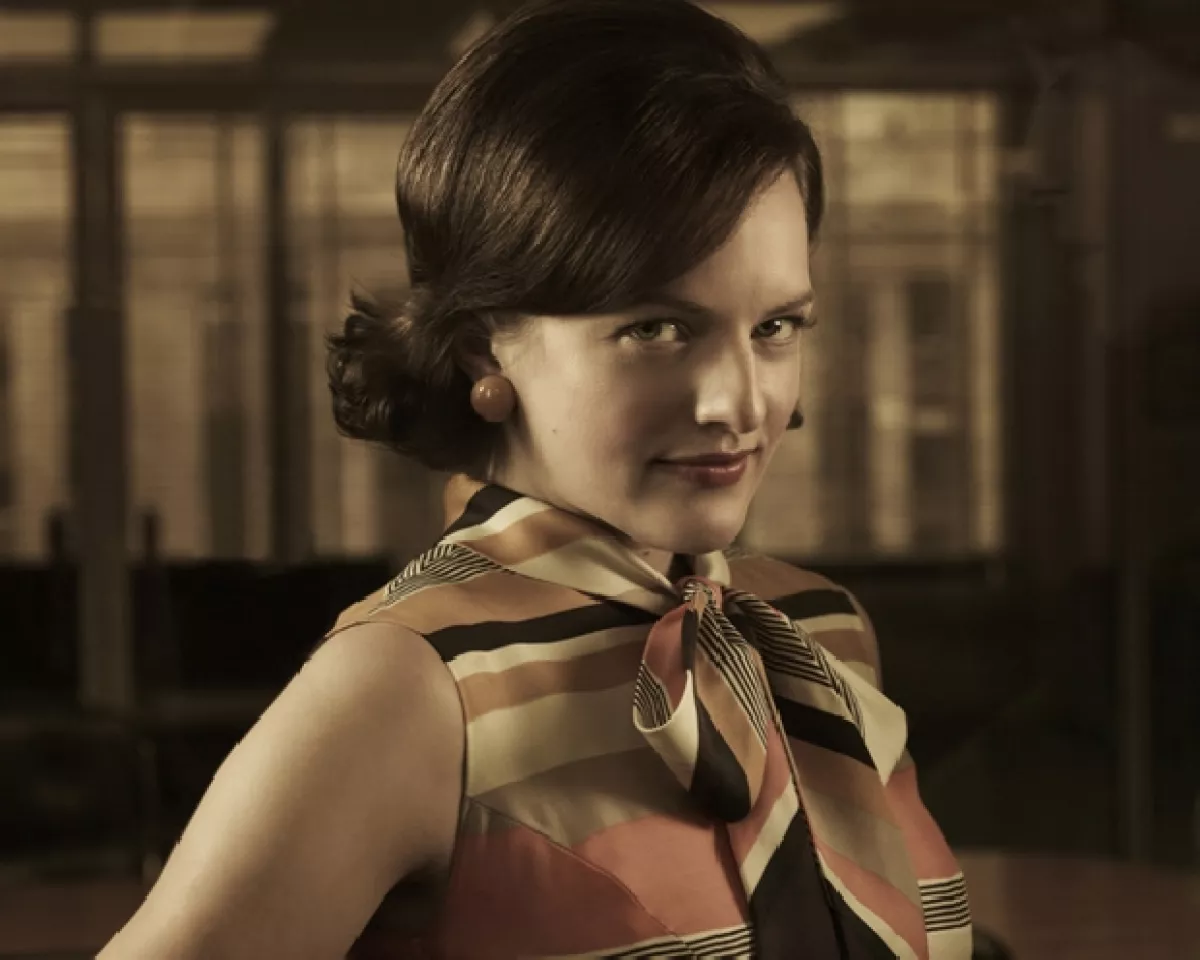 Elisabeth Moss como Peggy Olson