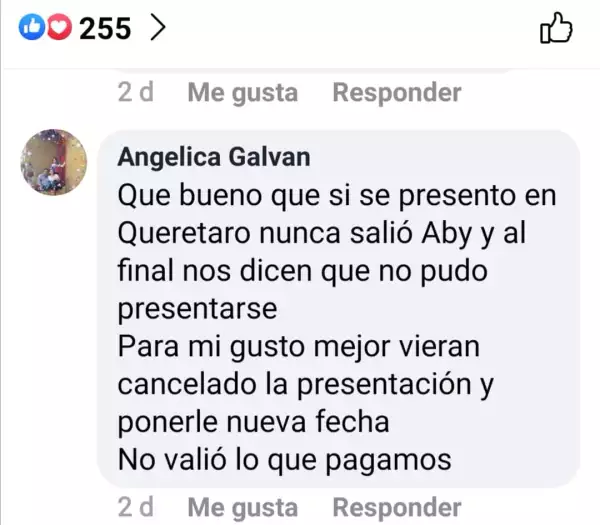 Comentario Abby Lee Miller