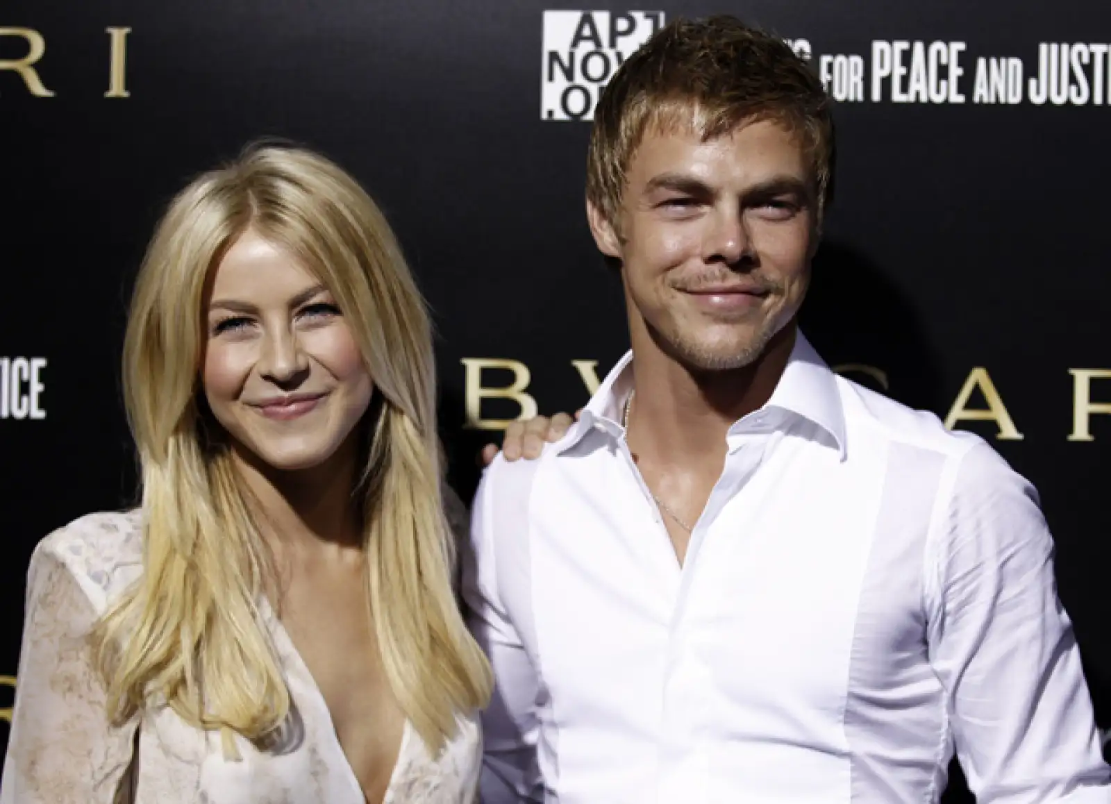 Los hermanos Julianne y Derek Hough. Ella ha ganado una de las ediciones de Dancing with the stars.