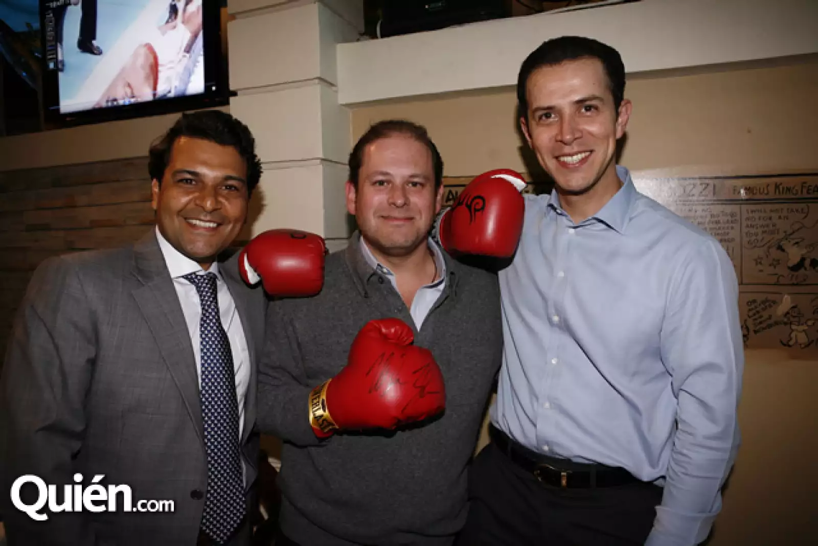 Alejandro Somuano, Franco Carreño y Ari Papadópulos
