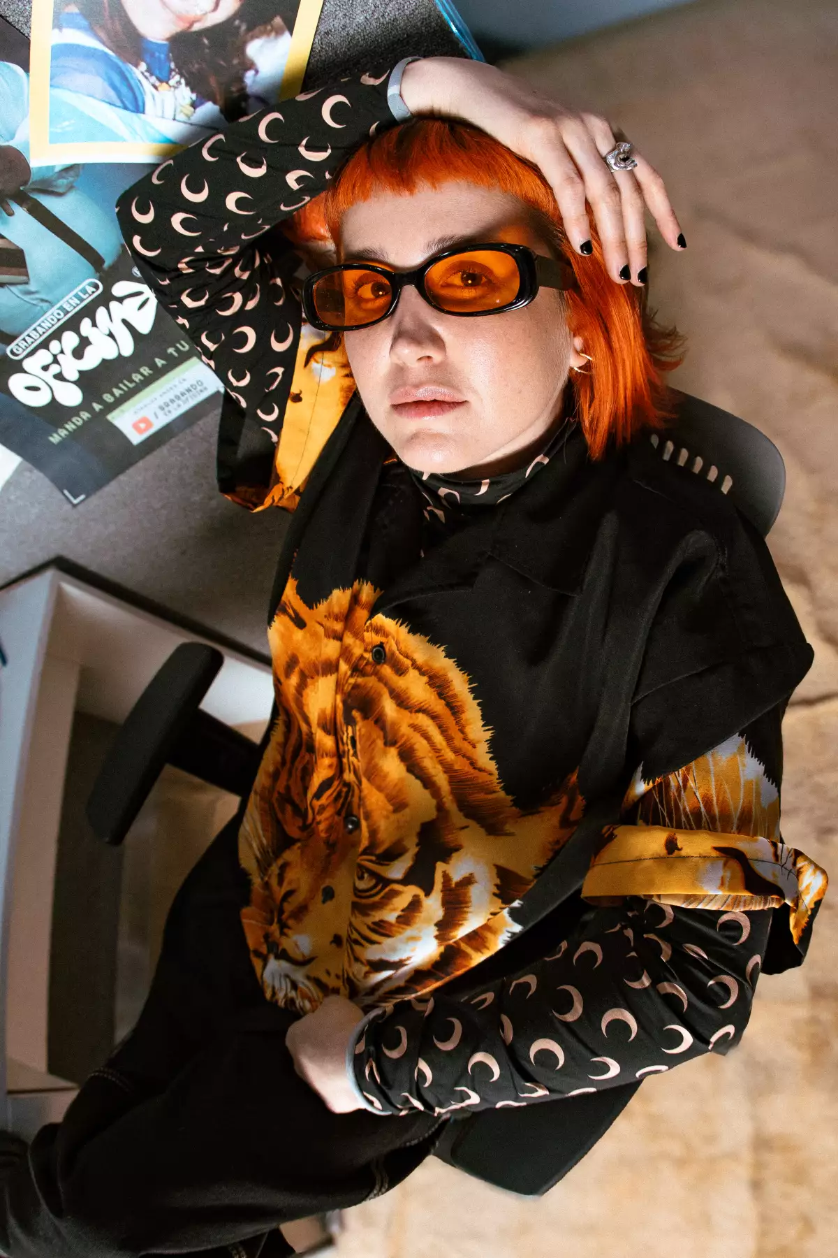 GRABANDO EN LA OFICINA