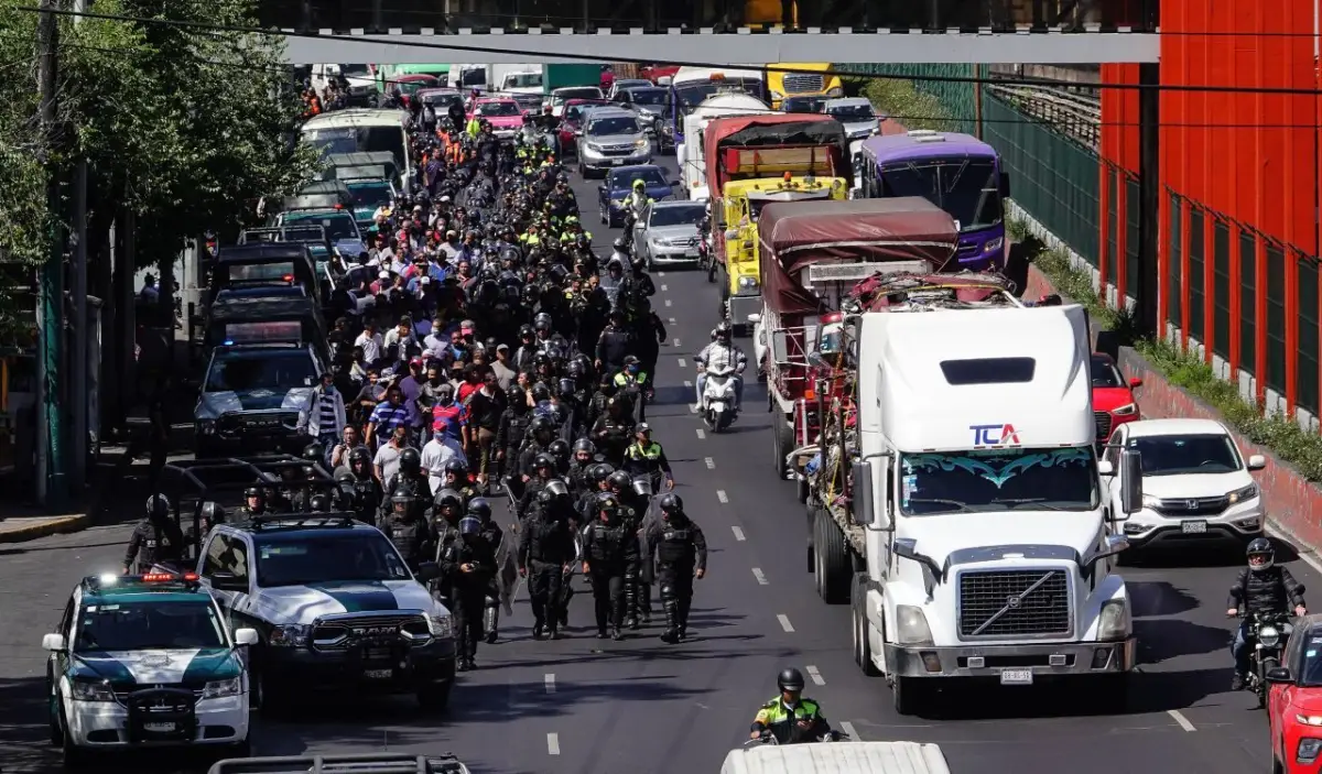 Bloqueo Transportistas Tlalpan