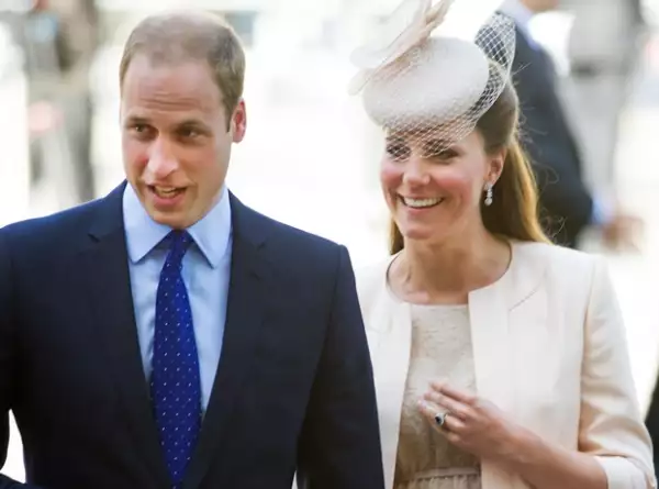 Guillermo y Kate en un evento a principios de junio.