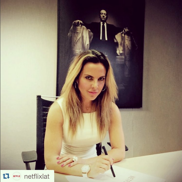 Kate del Castillo interpretará a la primera dama de México en la serie que llevará por título: Ingobernable.