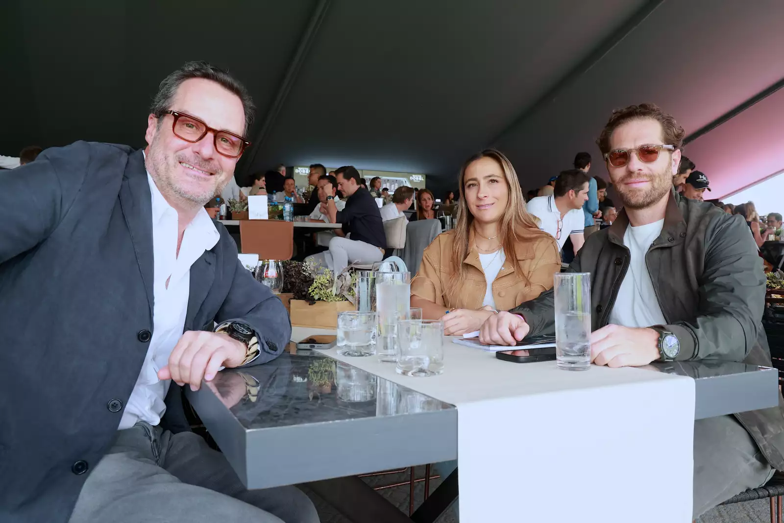 Rodrigo Conesa, Renata y José Tawil 