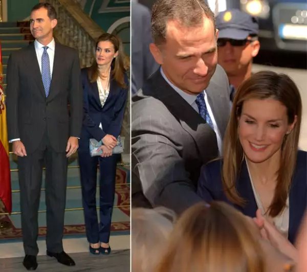 Felipe y Letizia en su primer acto oficial como reyes hace algunas semanas. Se veían sonrientes.
