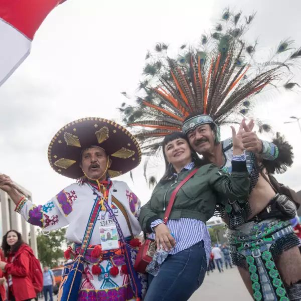 Mexicanos en el Mundial de Rusia2018.