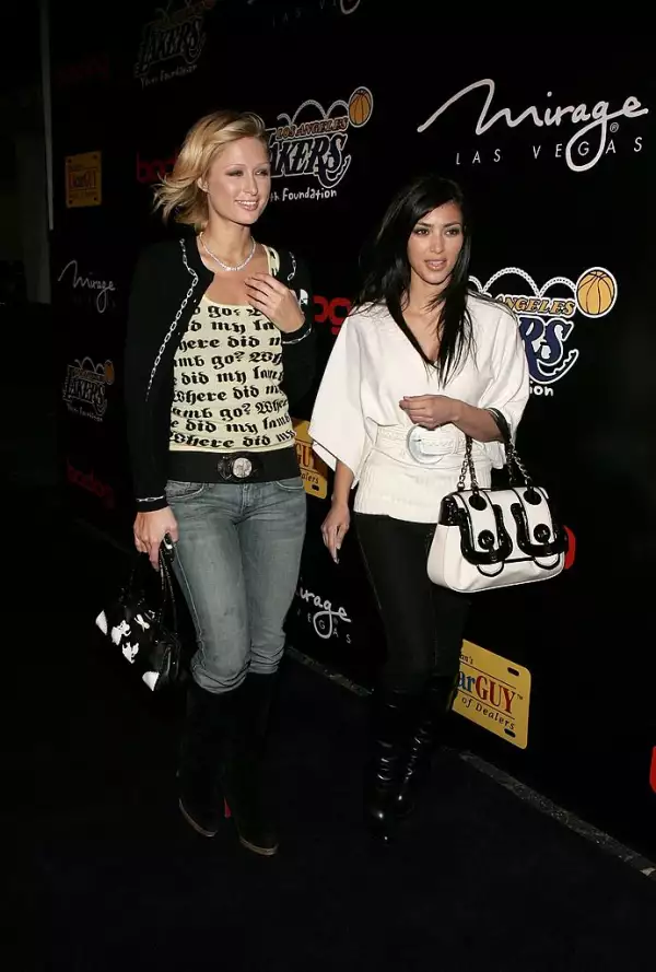 Paris Hilton y Kim Kardashian