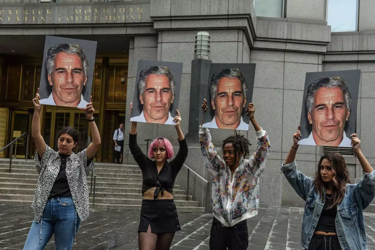 Protestas contra Jeffrey Epstein