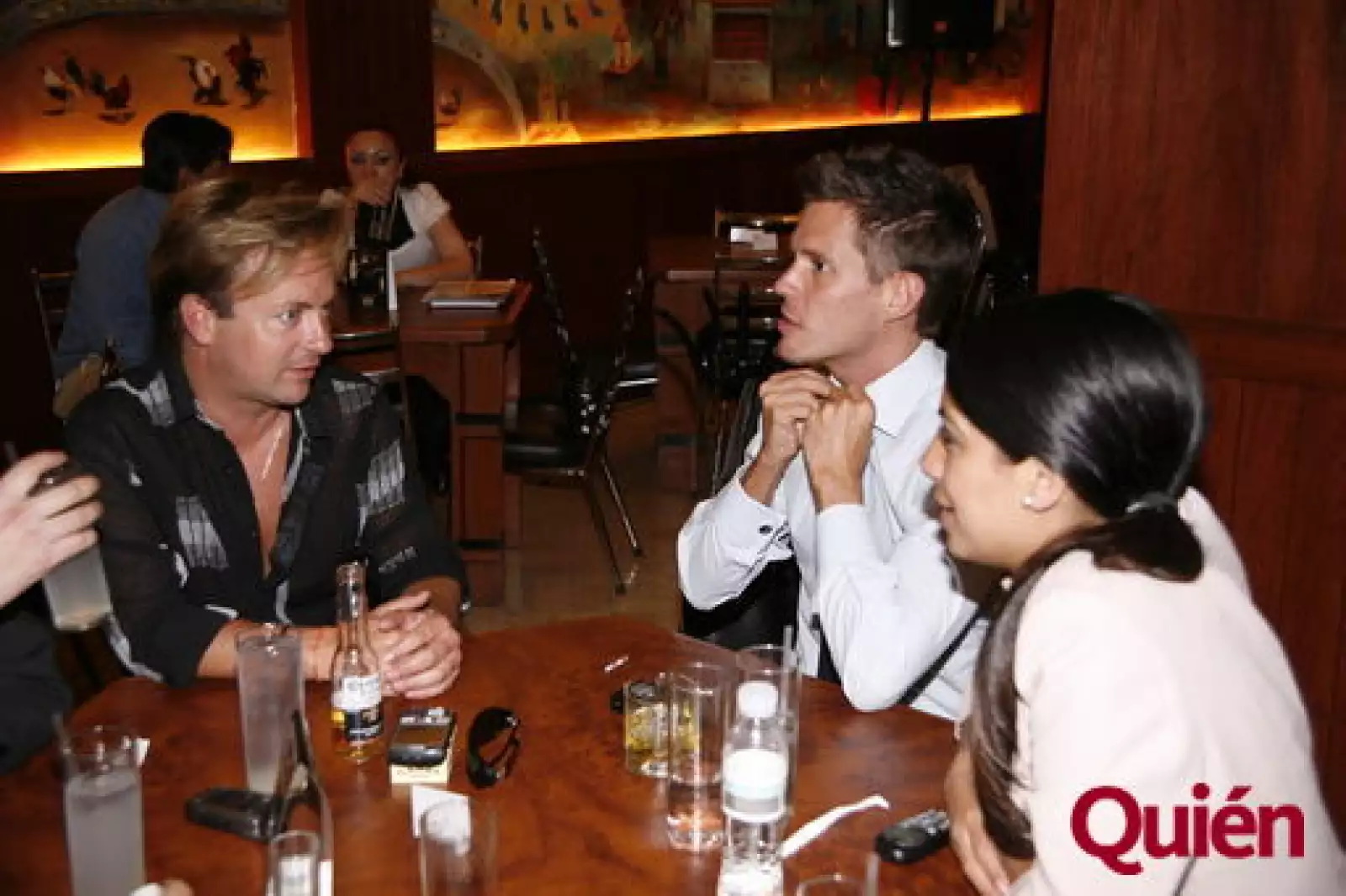 Helio Fajardo, Luis Miguel Moreno, Marcela Arredondo