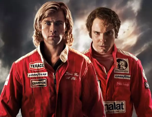 Chris Hemsworth y Daniel Bruhl en Rush