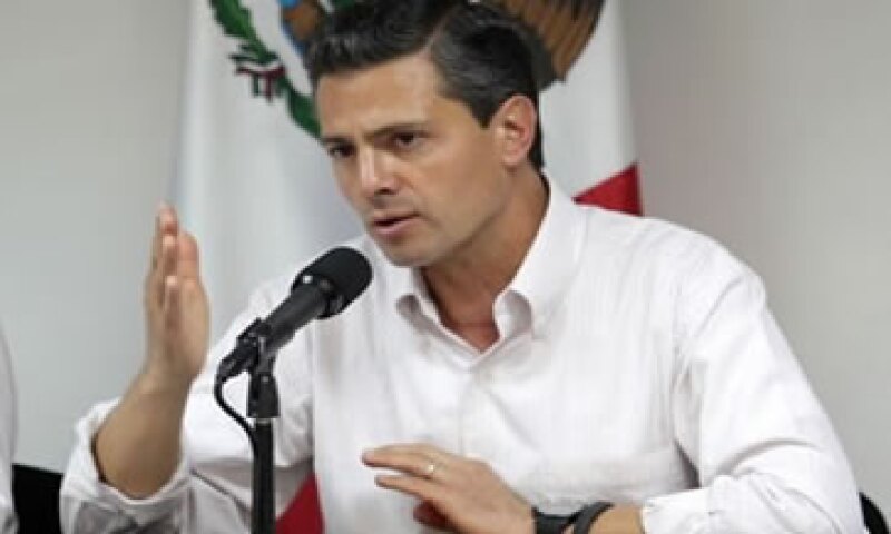 El presidente Enrique Peña Nieto ordenó usar los recursos para impulsar el empleo en las zonas afectadas por las tormentas. (Foto: tomada de presidencia.gob.mx)