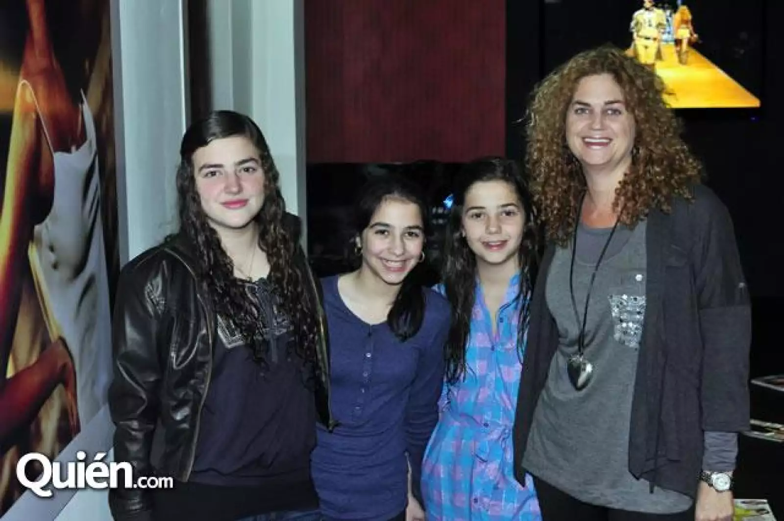 Renata Martínez,Mariana Espinosa,Bárbara Martínez y Bárbara Hernández