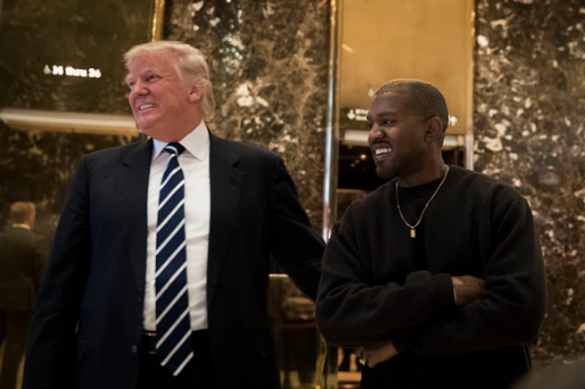 Kanye y Trump