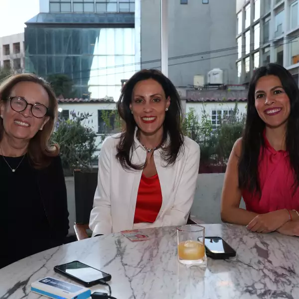 Busy Huerdo, Mariel Tamer y Claudia Ruiz 