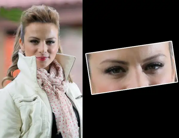 Uno de los principales atractivos de Silvia Navarro son sus ojos.