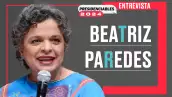 Beatriz Paredes en entrevista