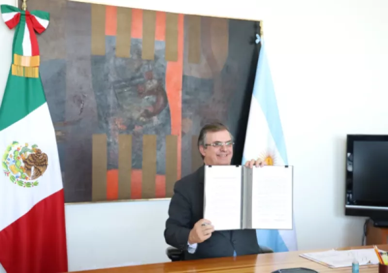 méxico y argentina acuerdo espacial