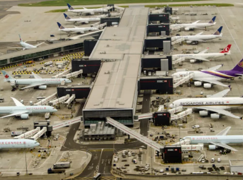 aviones estacionados