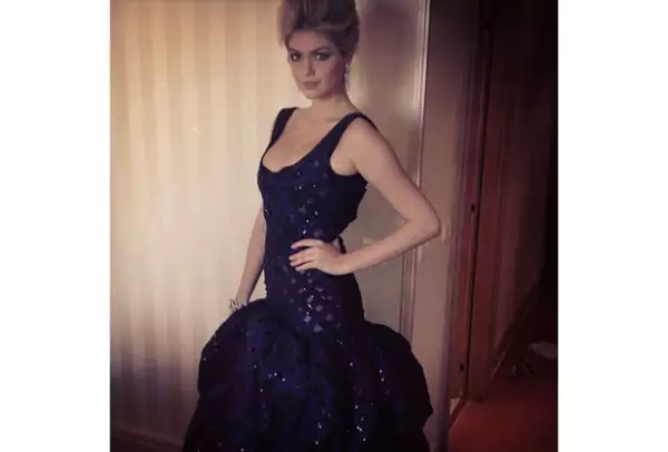 La guapa Kate presumió una foto antes desde Francia.