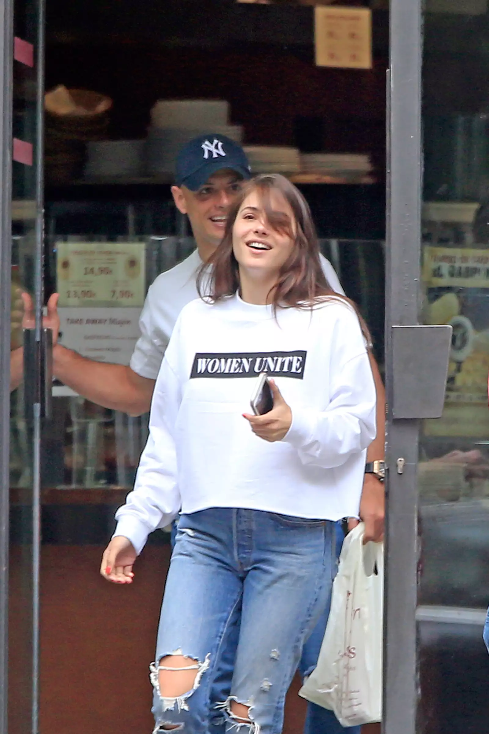 Chicharito y Andrea Duro en Madrid