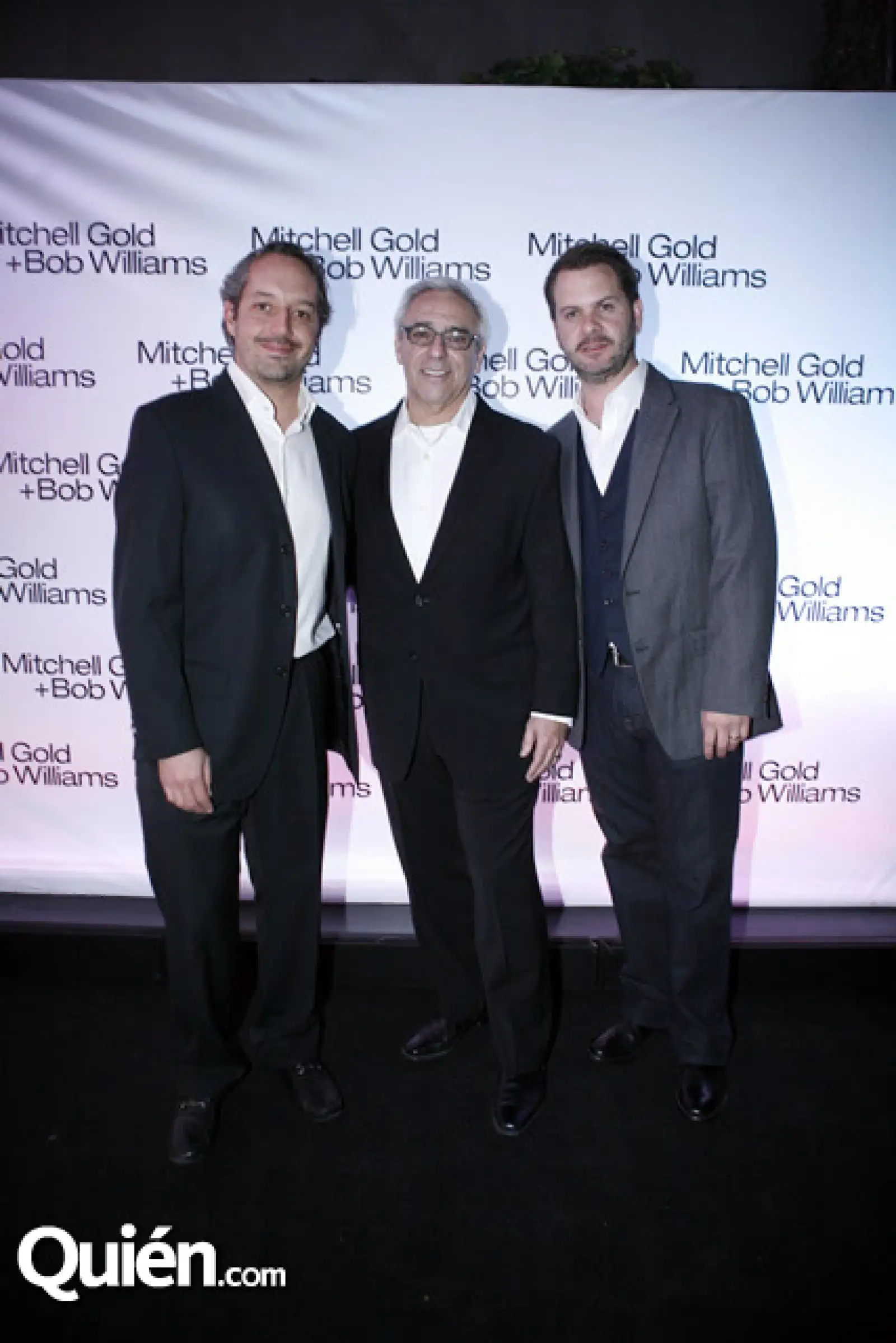 Carlos Moguel, Mitchell Gold y Mauricio Barrante