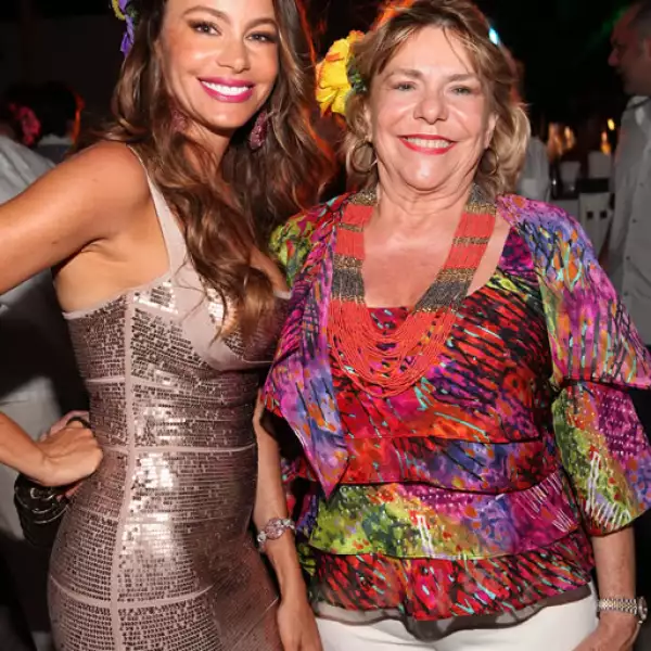 Por supuesto que la mamá de Sofía, Margarita, no faltó a la celebración.