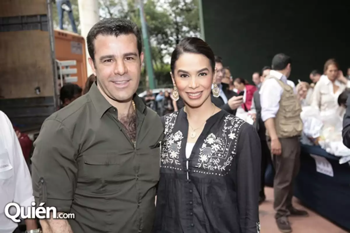 Eduardo Capetillo y Bibi Gaytán.