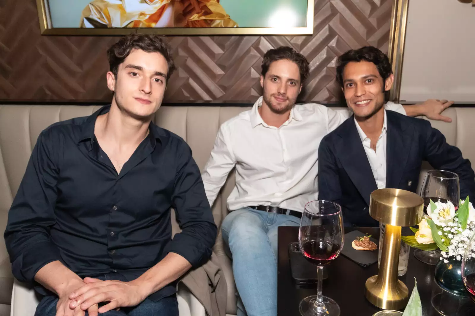 Lucas Mede, Joaquín Londero, Esteban Fuentes de María