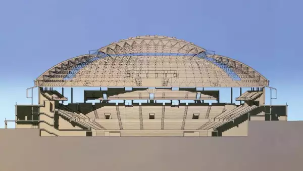 Render del Palacio de Sant Jordi, Barcelona 92
