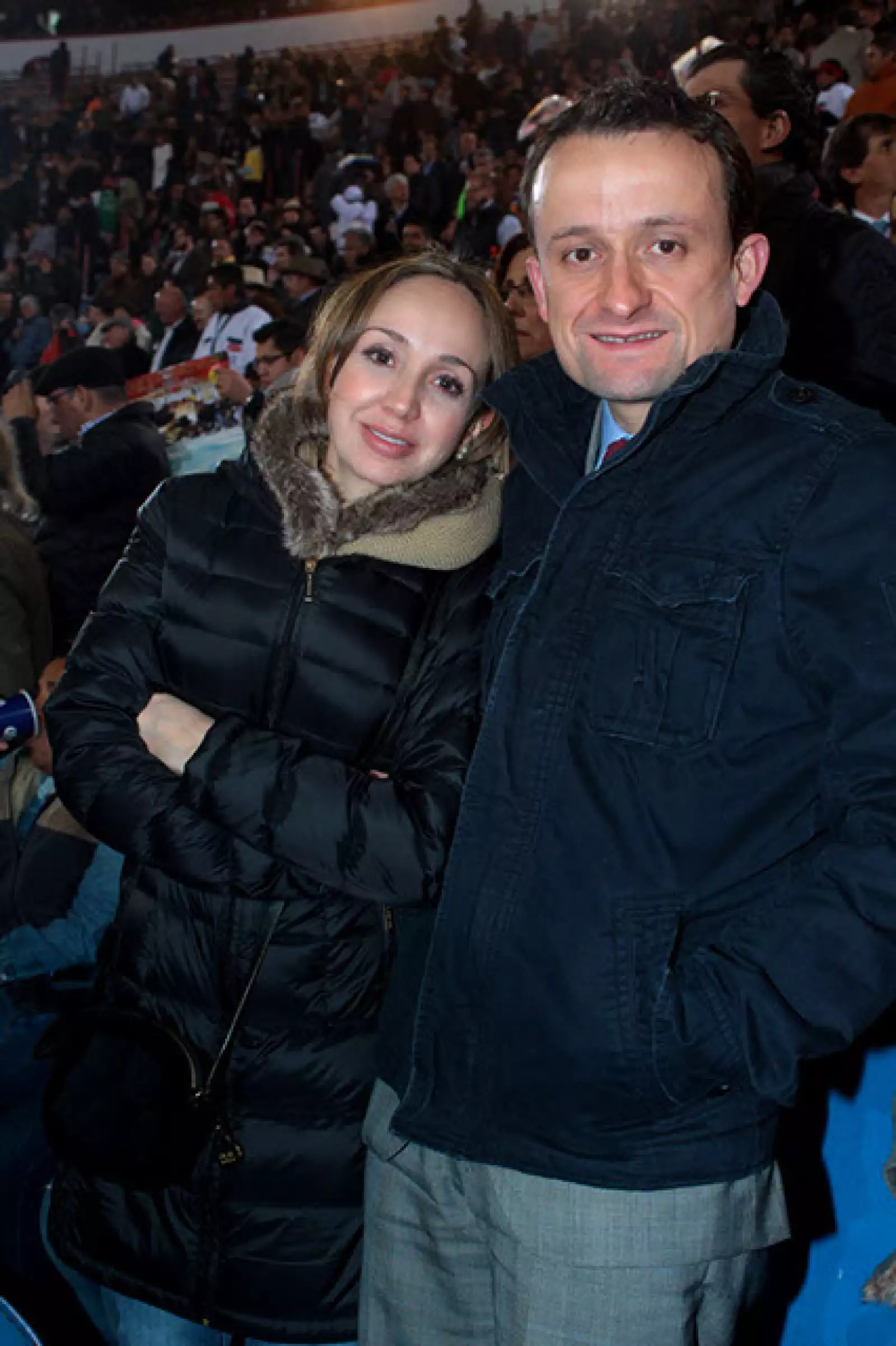 Jimena Galindo y Mikel Arriola