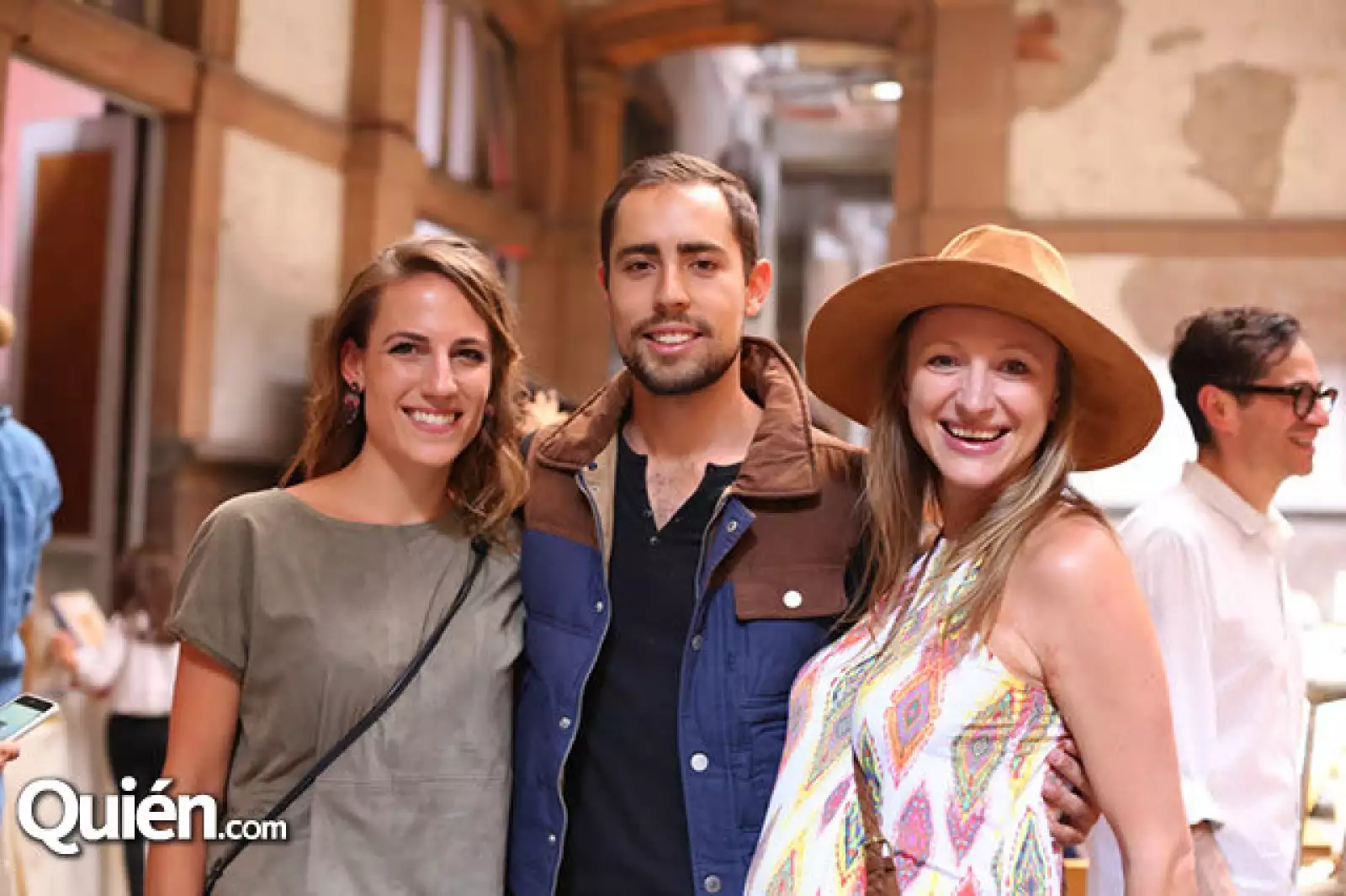 Michelle Buri, Erik Strevel y Marta Kozak