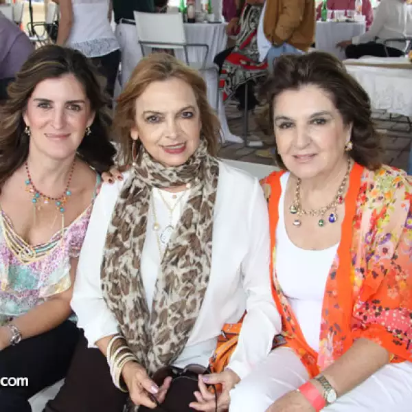 Carmen Urquiza, Sonia Astudillo y Carmen González de Cosío