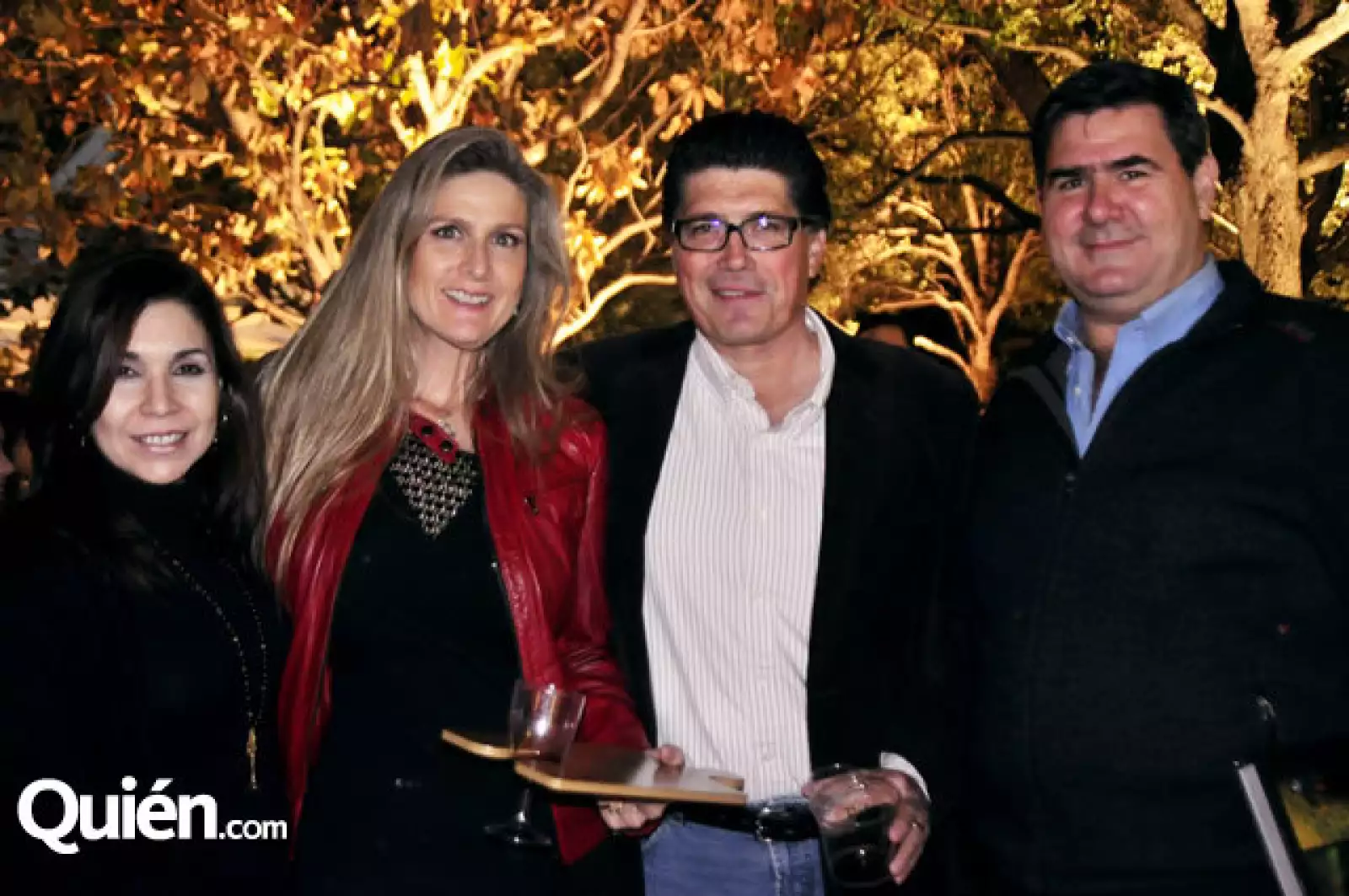 Lorena Cervantes de Martínez,Carmen Padilla de Garza,Roberto Garza y Jeús Martínez